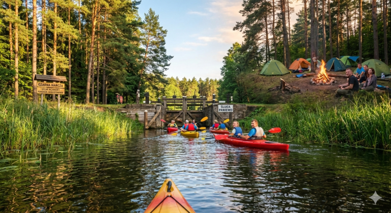 Czarna Hańcza – spływ kajakowy na 6 dni