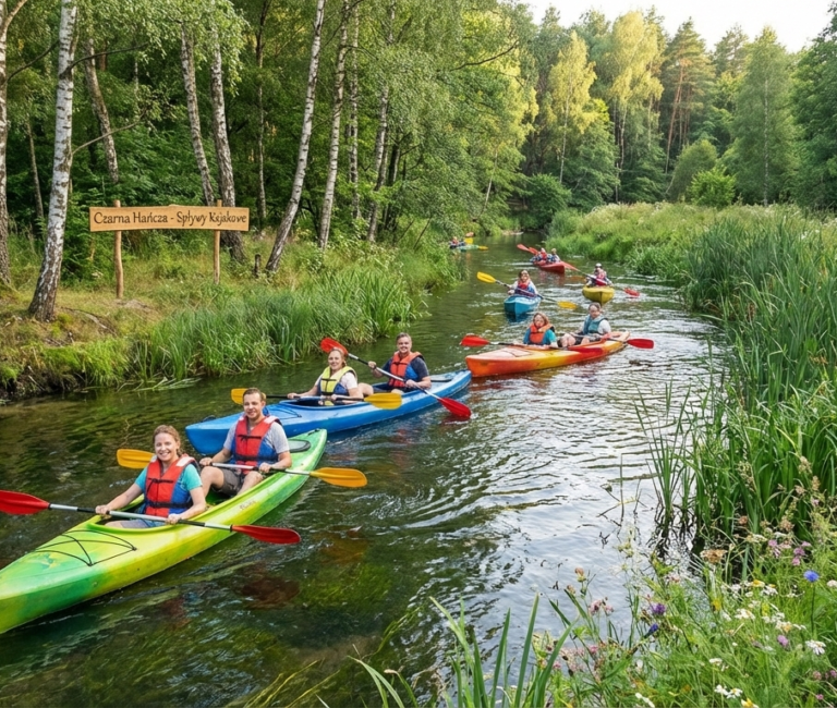 Czarna Hańcza – jednodniowy spływ kajakowy
